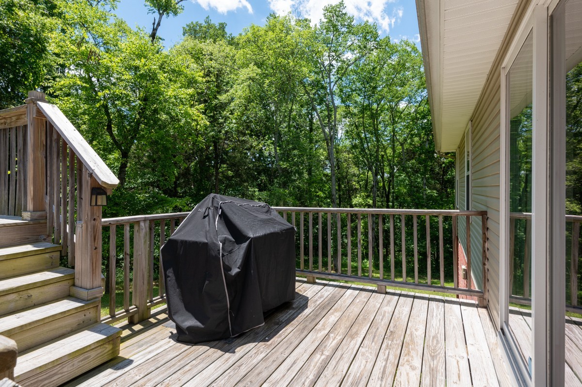 1555 Heller Ridge Spring Hill, TN 37174 - Photo 34 of 50 a view of balcony with wooden floor
