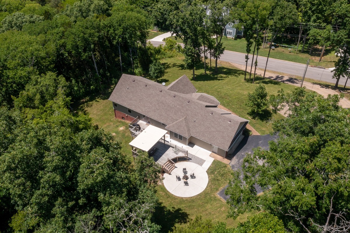 1555 Heller Ridge Spring Hill, TN 37174 - Photo 37 of 50 an aerial view of a house with garden space and street view