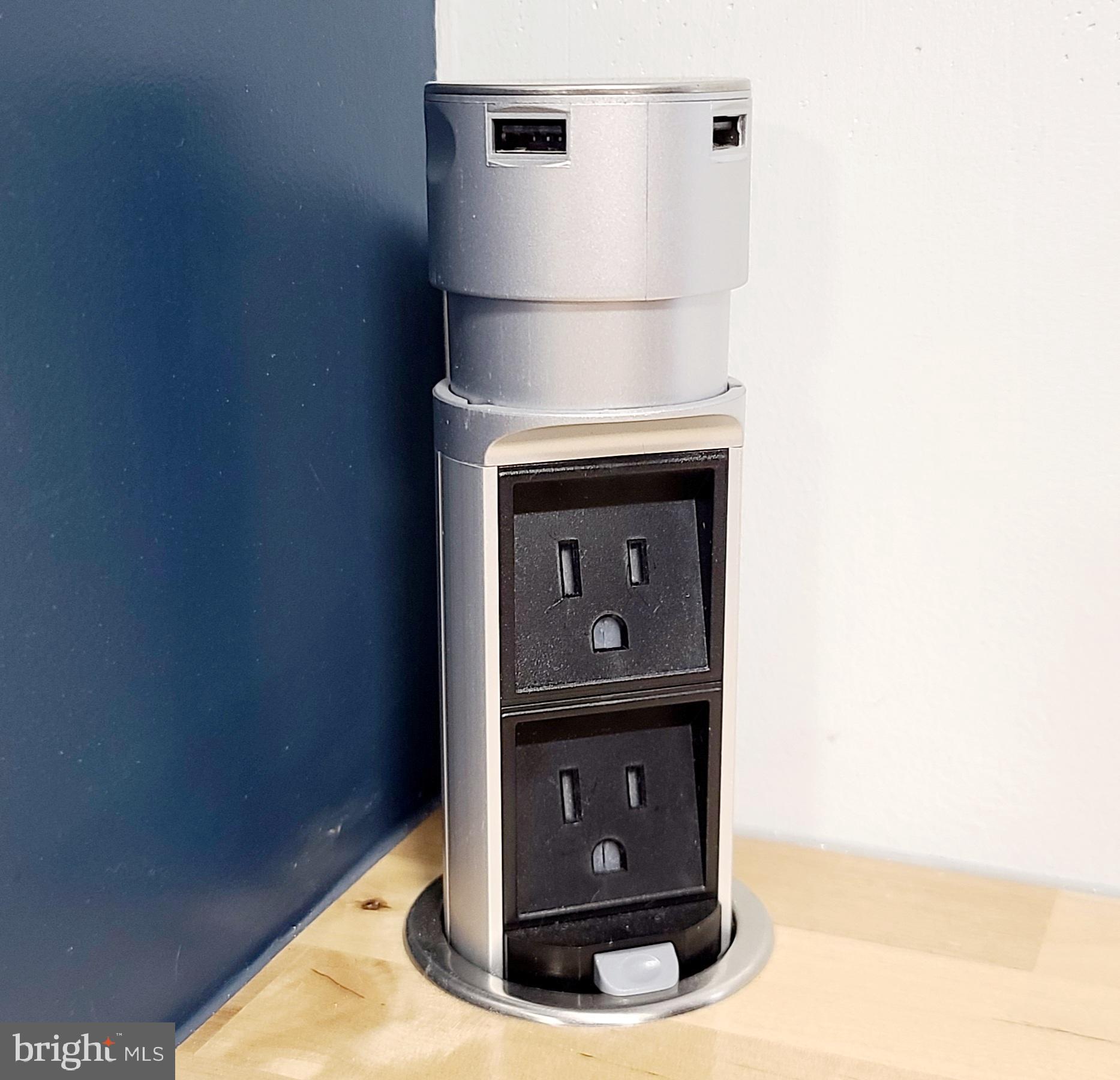 681 Turkey Bird Road Newport, PA 17074 - Photo 5 of 19 Pop Up plugs and USB plugs on Coffee Bar