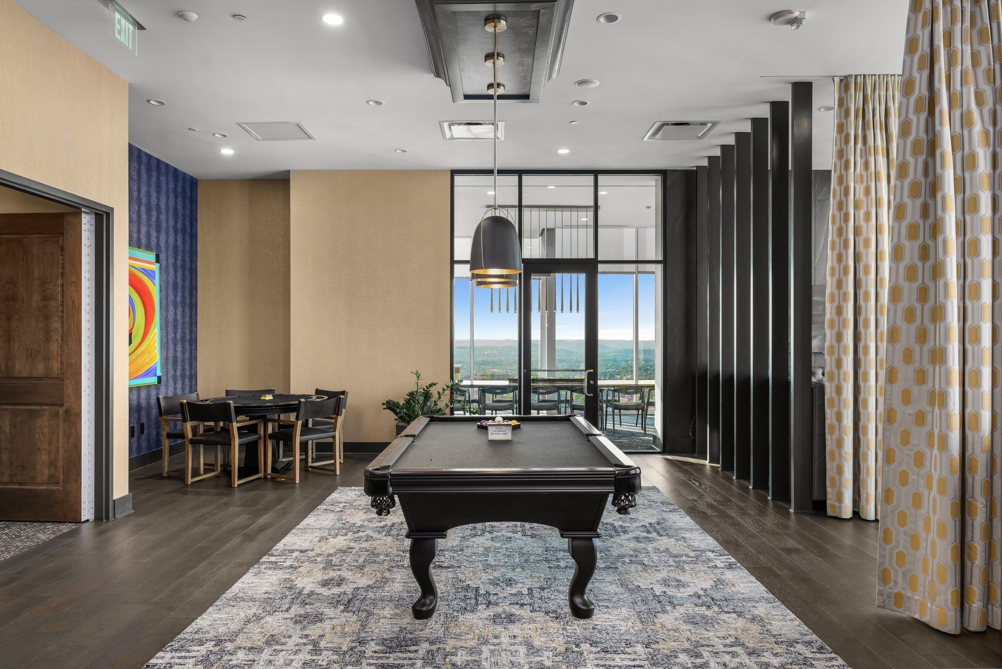 1616 West End Avenue, Unit 2609 Nashville, TN 37203 - Photo 37 of 46 a living room with furniture a window and a table