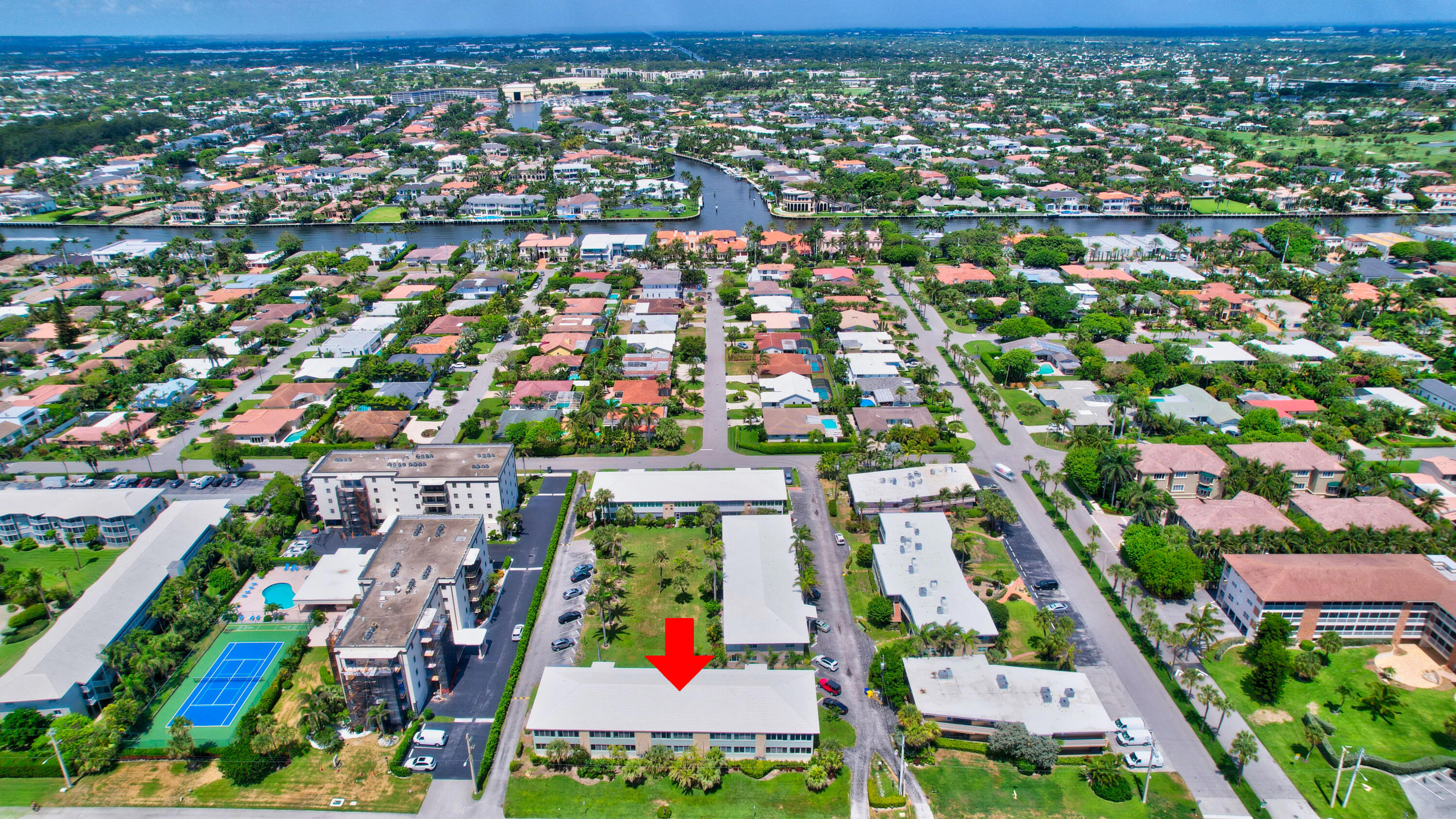 2561 South Ocean Boulevard, Unit 3 Boca Raton, FL 33432 - Photo 43 of 47 Aerial View West