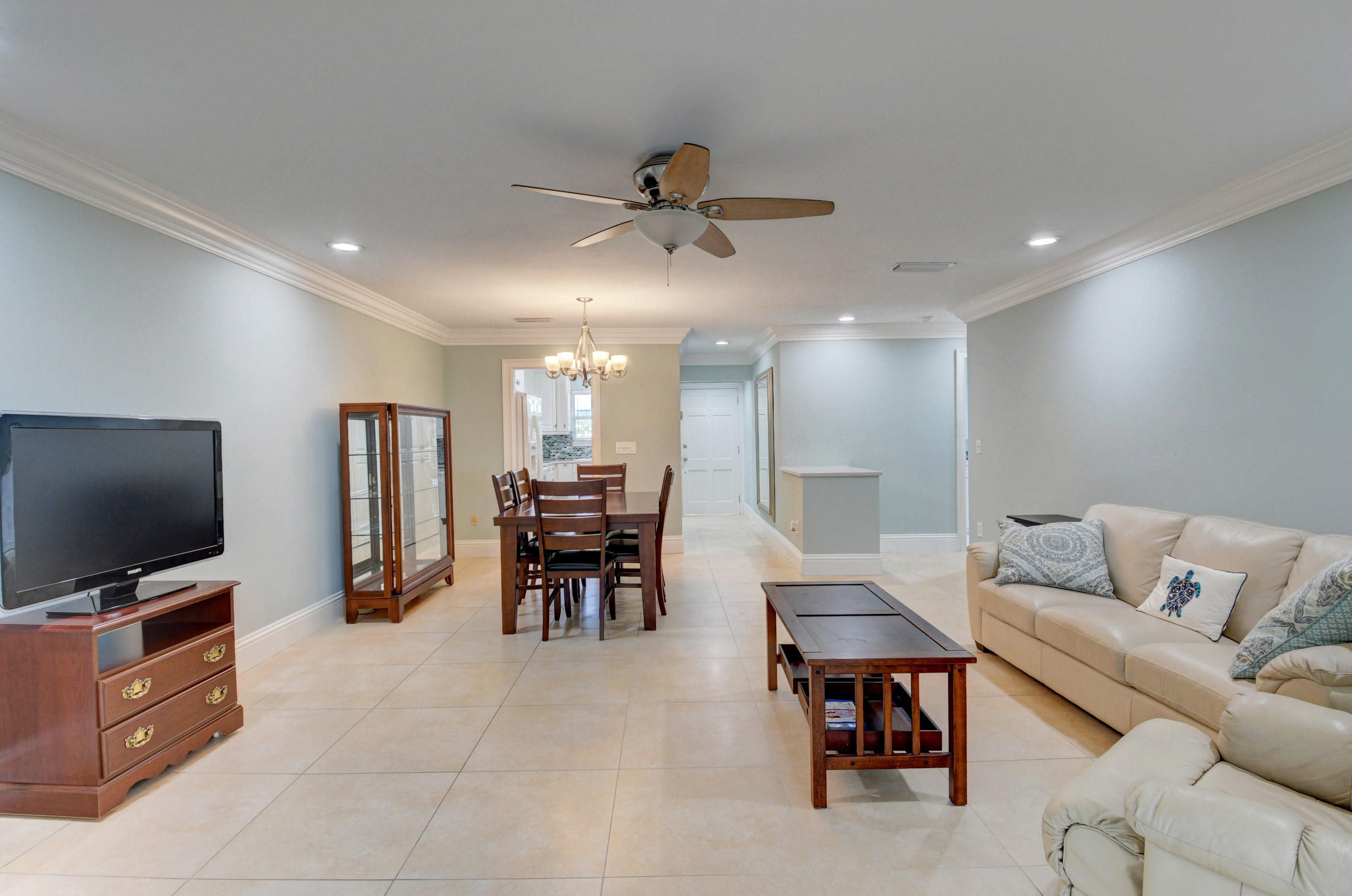 2561 South Ocean Boulevard, Unit 3 Boca Raton, FL 33432 - Photo 10 of 47 Living-Dining 2