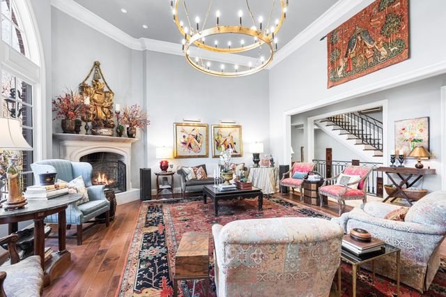 a bathroom with a sink double vanity and a mirror