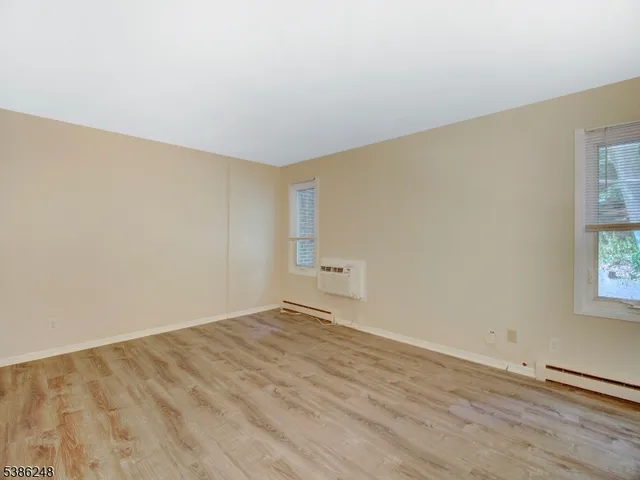 wooden floor in a room