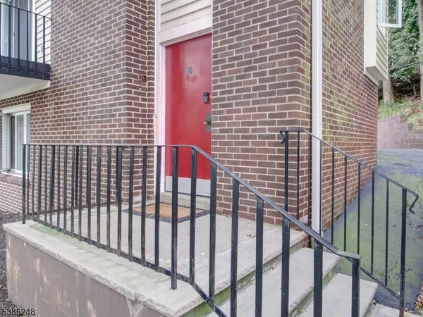 a view of a brick building