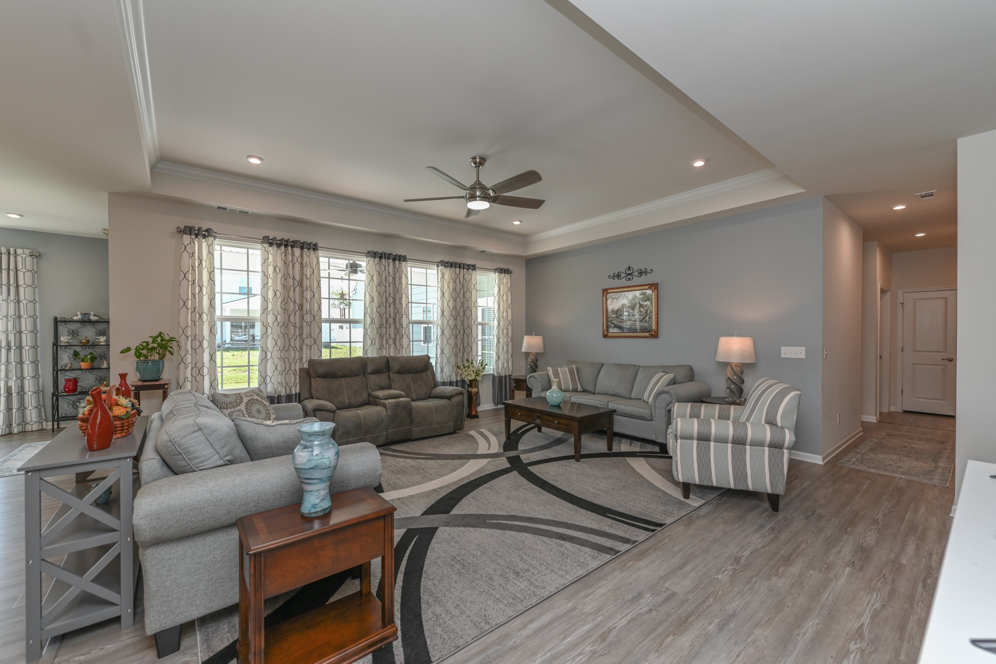 2907 Kellner Drive Murfreesboro, TN 37128 - Photo 9 of 33 a living room with furniture and wooden floor