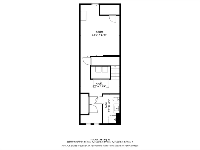 a picture of a floor plan