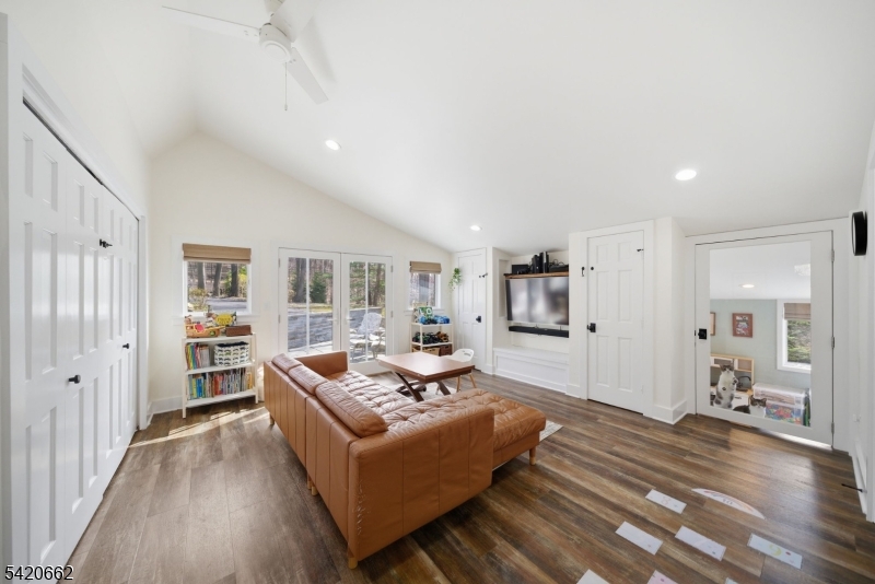 109 Taylortown Road Montville, NJ 07005 - Photo 17 of 50 a living room with furniture and a wooden floor