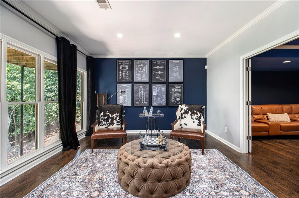 240 Wicklawn Way Roswell, GA 30076 - Photo 51 of 62 a bedroom with furniture and a large window