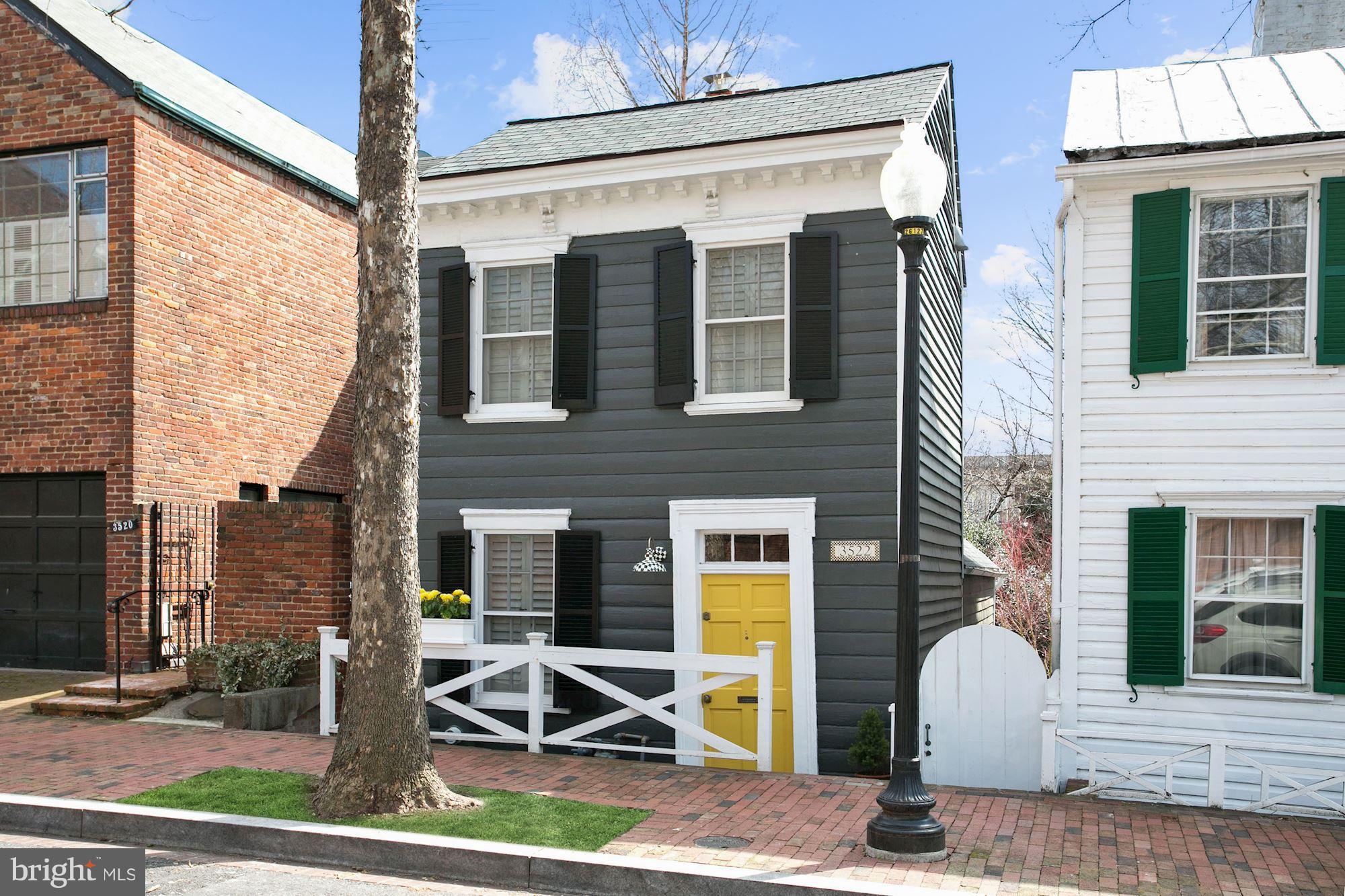 3522 P Street Northwest Washington, DC 20007 - Photo 1 of 30 Federal Style clapboard house