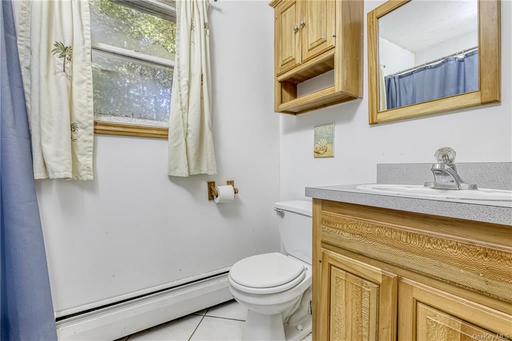 65 South Airmont Road Suffern, NY 10901 - Photo 10 of 23 a bathroom with a sink a mirror and a toilet