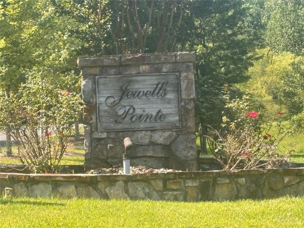 a view of swimming pool with a yard