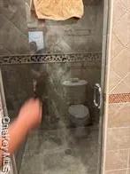 a bathroom with a toilet