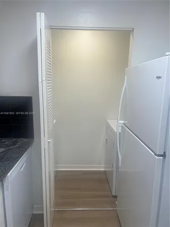 a view of walk in closet