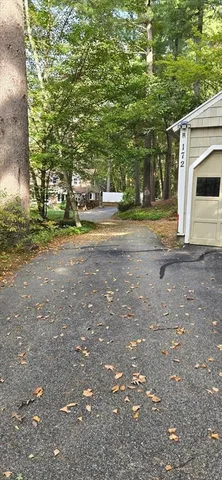 a backyard of a house