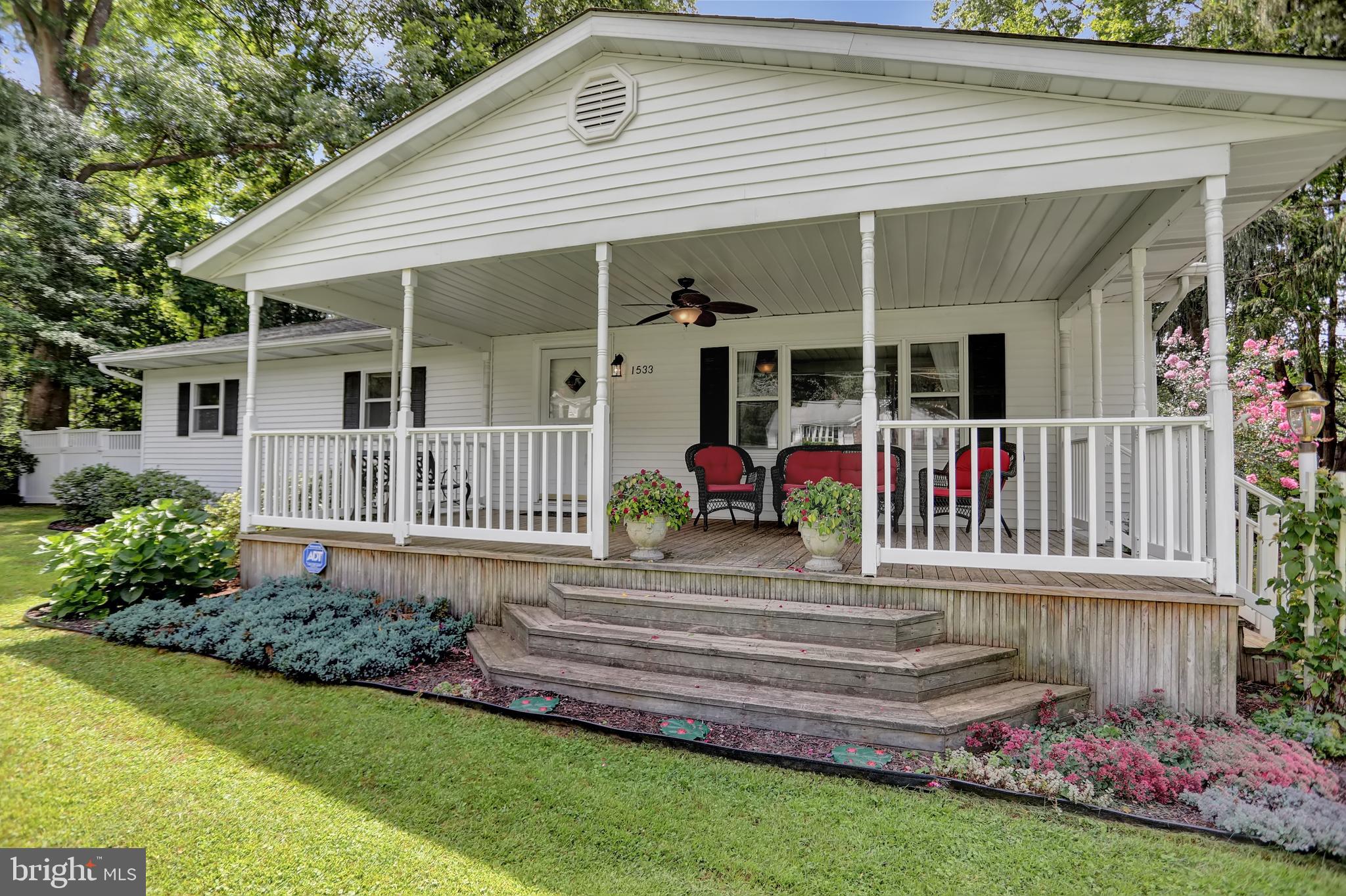 1533 Deerfield Road Darlington, MD 21034 - Photo 3 of 40 Fabulous Covered Front Porch