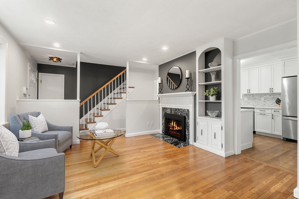 37 Benjamin Road Marlborough, MA 01752 - Photo 11 of 39 a living room with furniture and a fireplace