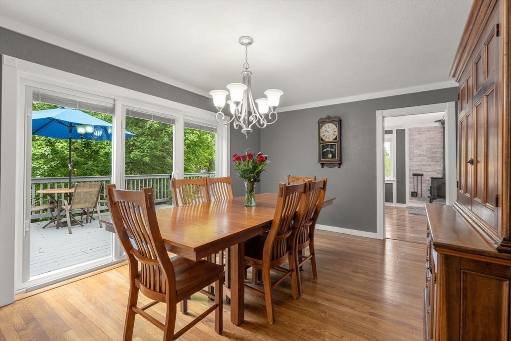 37 Benjamin Road Marlborough, MA 01752 - Photo 13 of 39 a dining room with furniture a large window and wooden floor