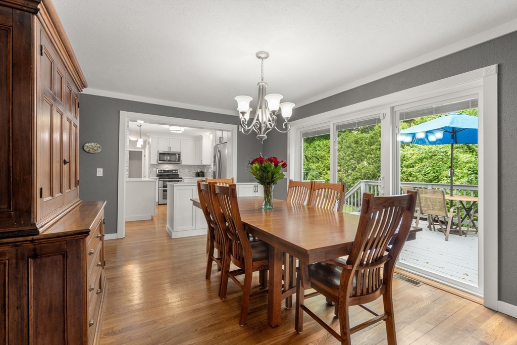 37 Benjamin Road Marlborough, MA 01752 - Photo 14 of 39 a view of a dining room with furniture window and wooden floor