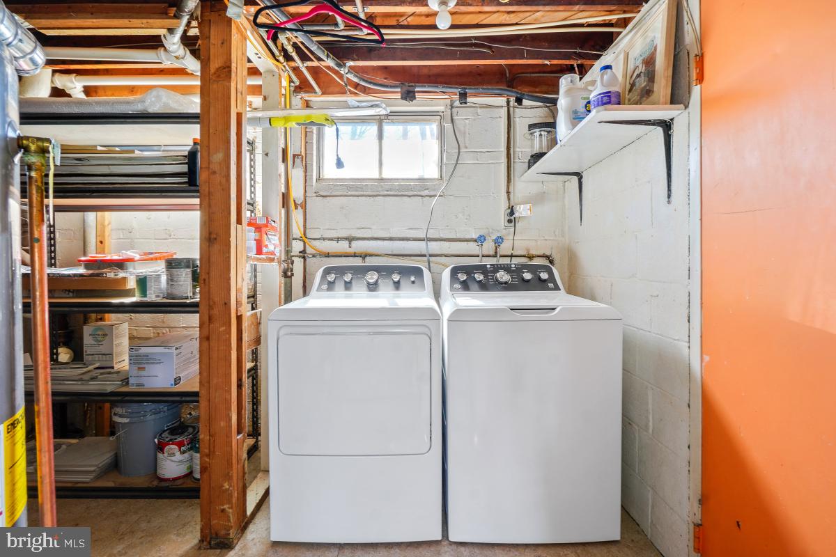 6703 Anders Terrace Springfield, VA 22151 - Photo 23 of 33 a utility room with dryer and washer
