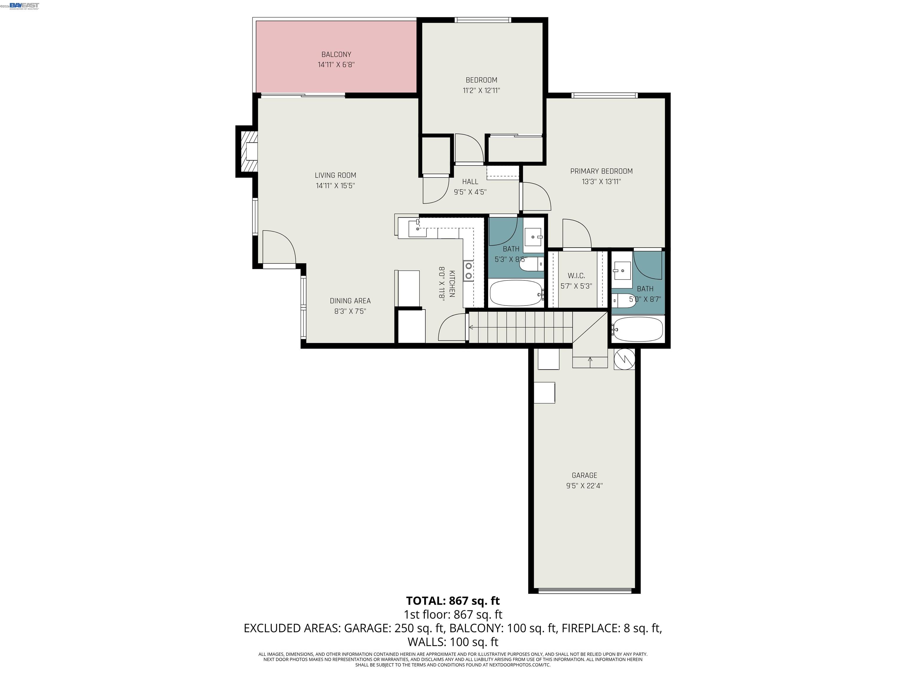 3683 Crow Canyon Road San Ramon, CA 94582 - Photo 24 of 24 a picture of floor plan