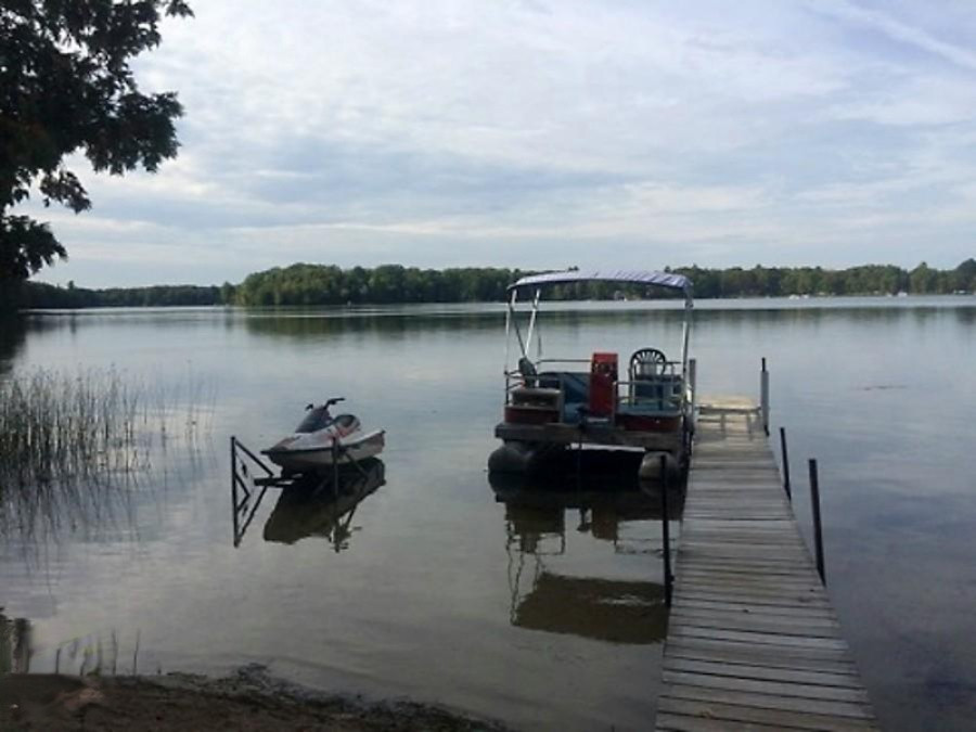 6373 North Benson Road Branch, MI 49402 - Photo 3 of 13 Dock & Lake