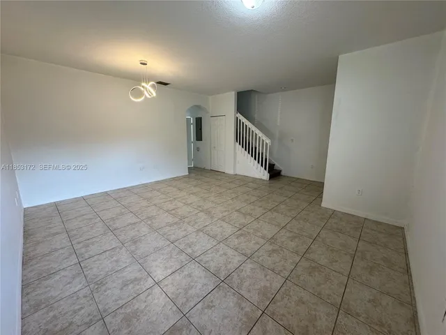 a view of empty room