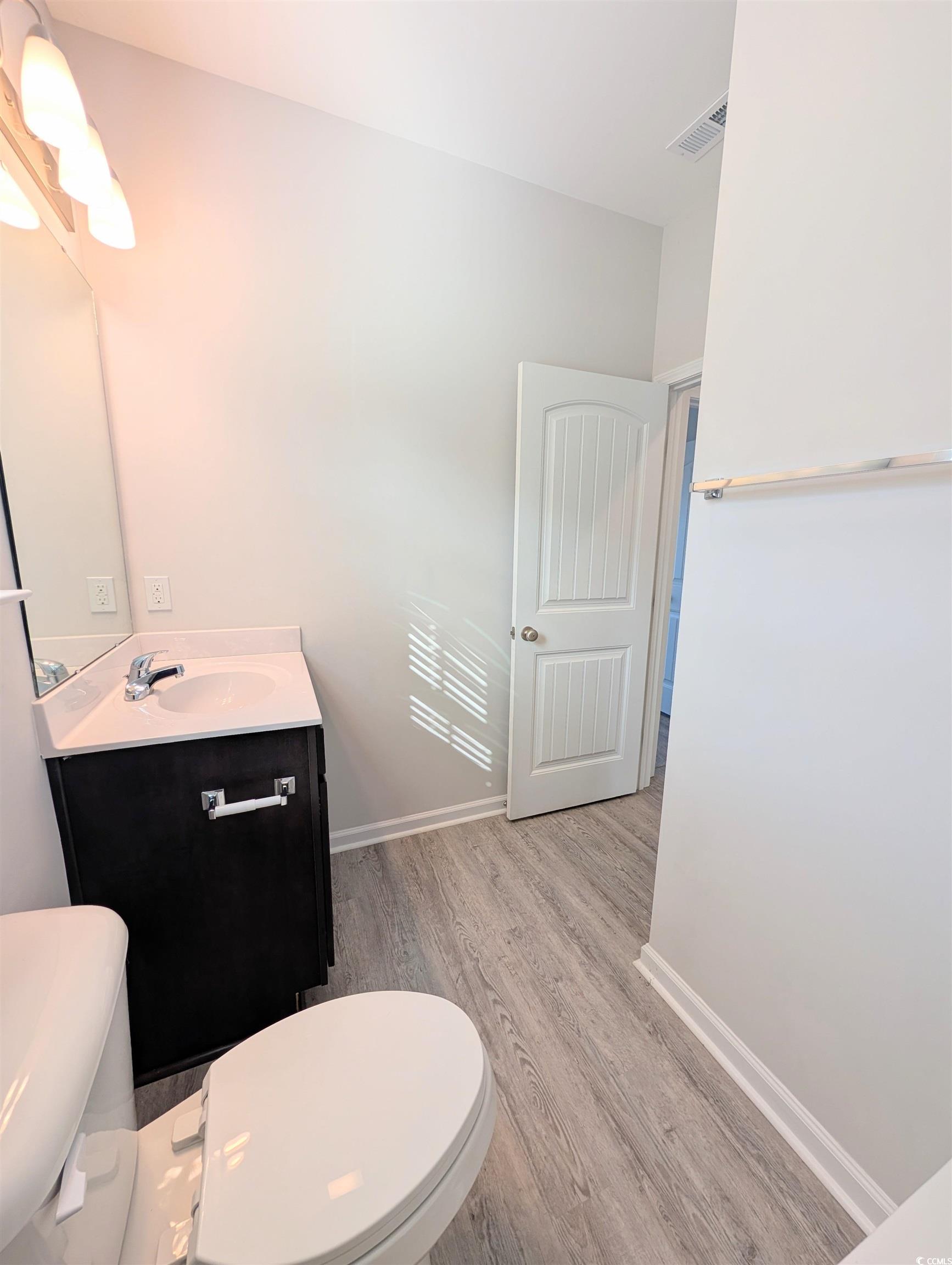 351 Lakota Loop Longs, SC 29568 - Photo 21 of 31 Bathroom featuring vanity and light wood-style floors