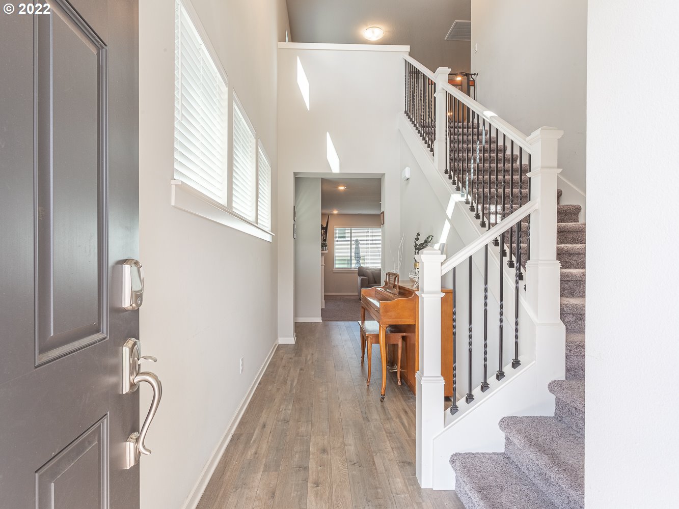 3821 South 41st Place Ridgefield, WA 98642 - Photo 2 of 32 a view of entryway and hall with wooden floor