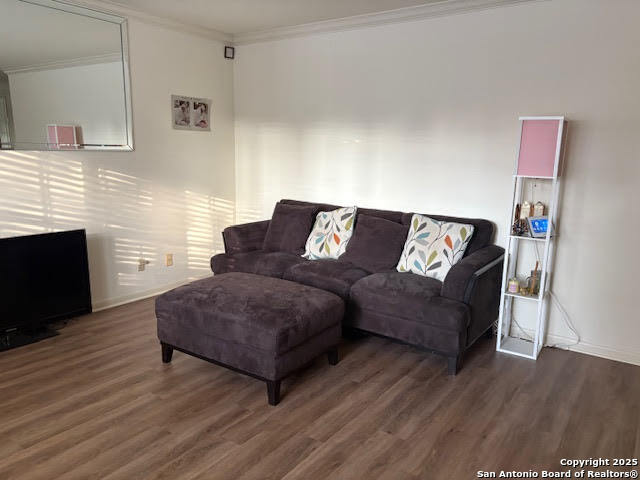 165 West Rampart Drive, Unit 205 San Antonio, TX 78216 - Photo 16 of 34 a living room with furniture and a fireplace