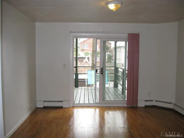 wooden floor in a gallery