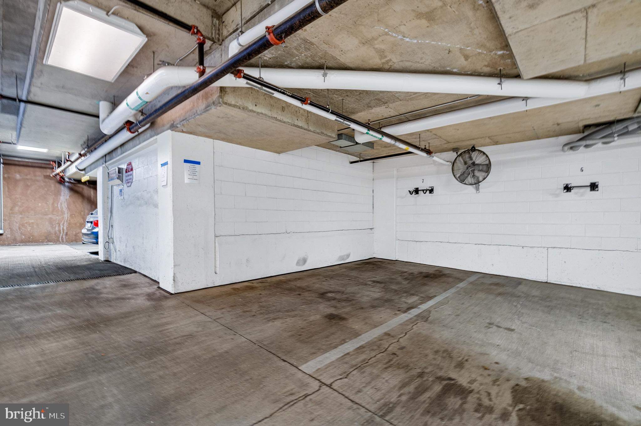 1550 11th Street Northwest, Unit 407 Washington, DC 20005 - Photo 19 of 20 a view of a garage