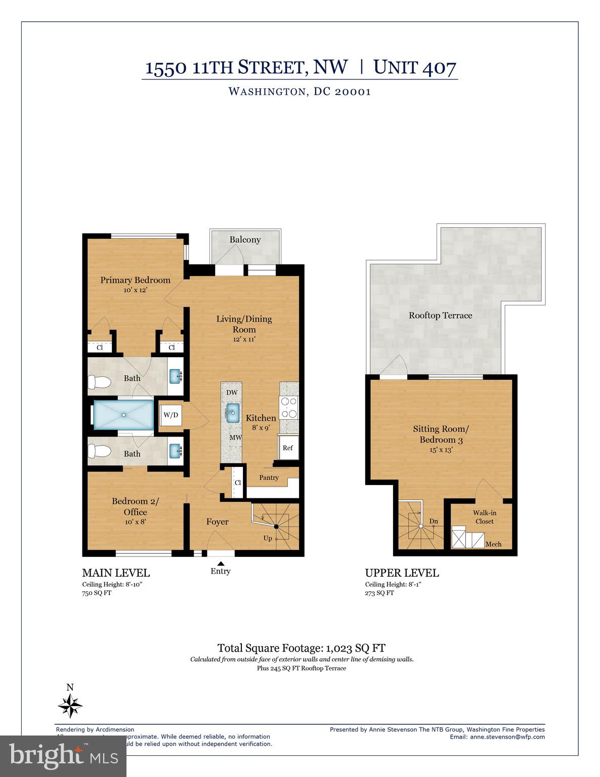 1550 11th Street Northwest, Unit 407 Washington, DC 20005 - Photo 20 of 20