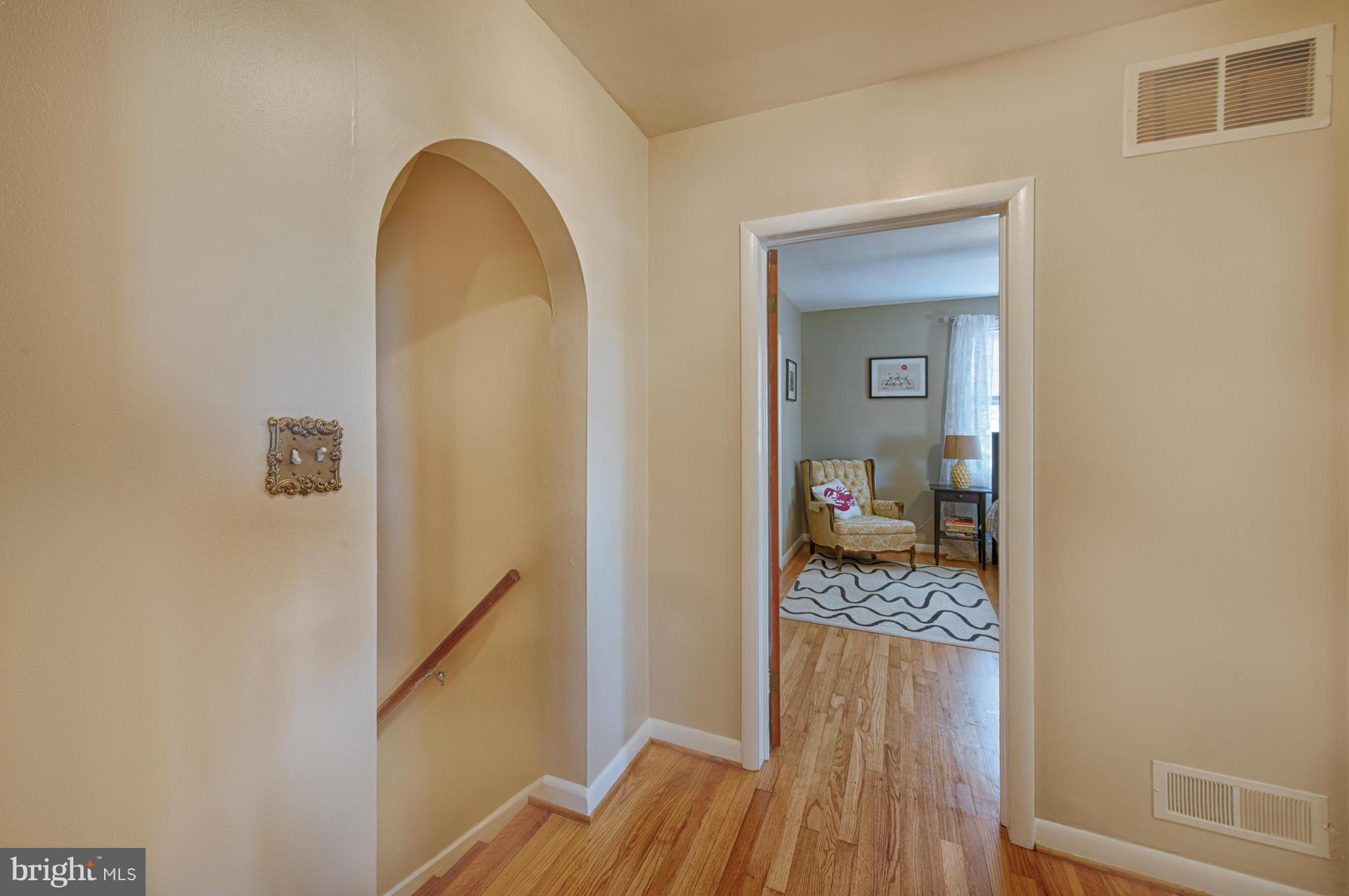 8110 Hillendale Road Baltimore, MD 21234 - Photo 24 of 30 a view of a bathroom from a hallway