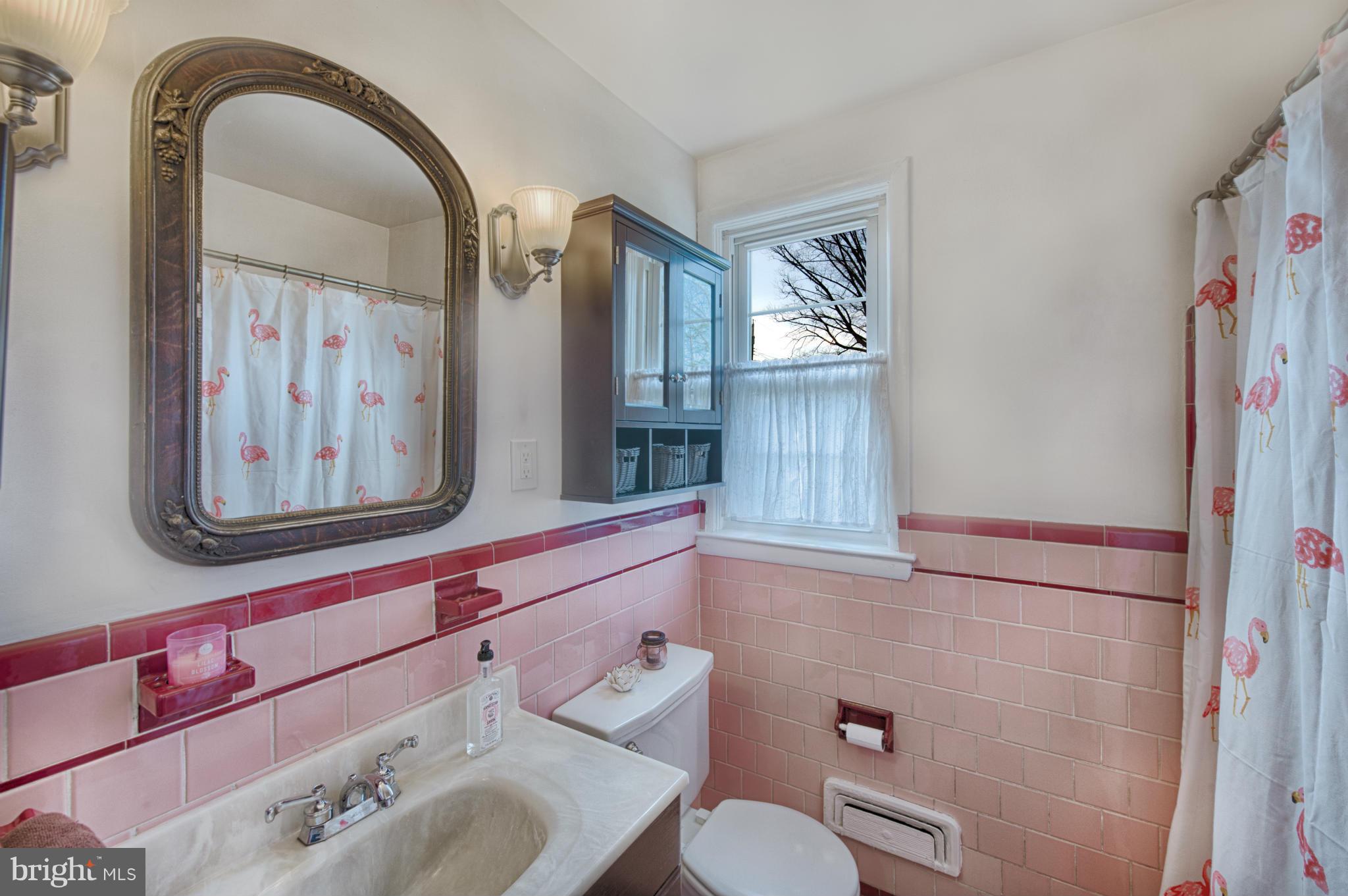 8110 Hillendale Road Baltimore, MD 21234 - Photo 27 of 30 a bathroom with a sink mirror vanity and toilet