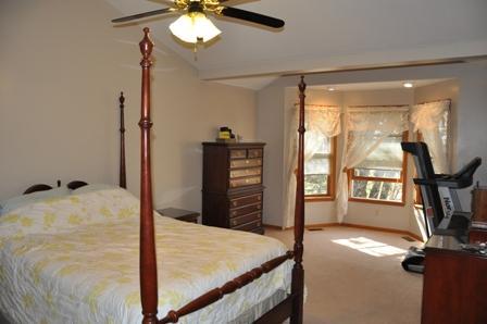 750 Field Club Road Pittsburgh, PA 15238 - Photo 9 of 25 Master Bedroom. Bay window enhances the great space of this room
