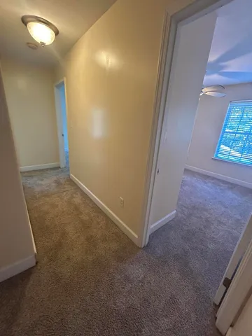 an empty room with a empty space