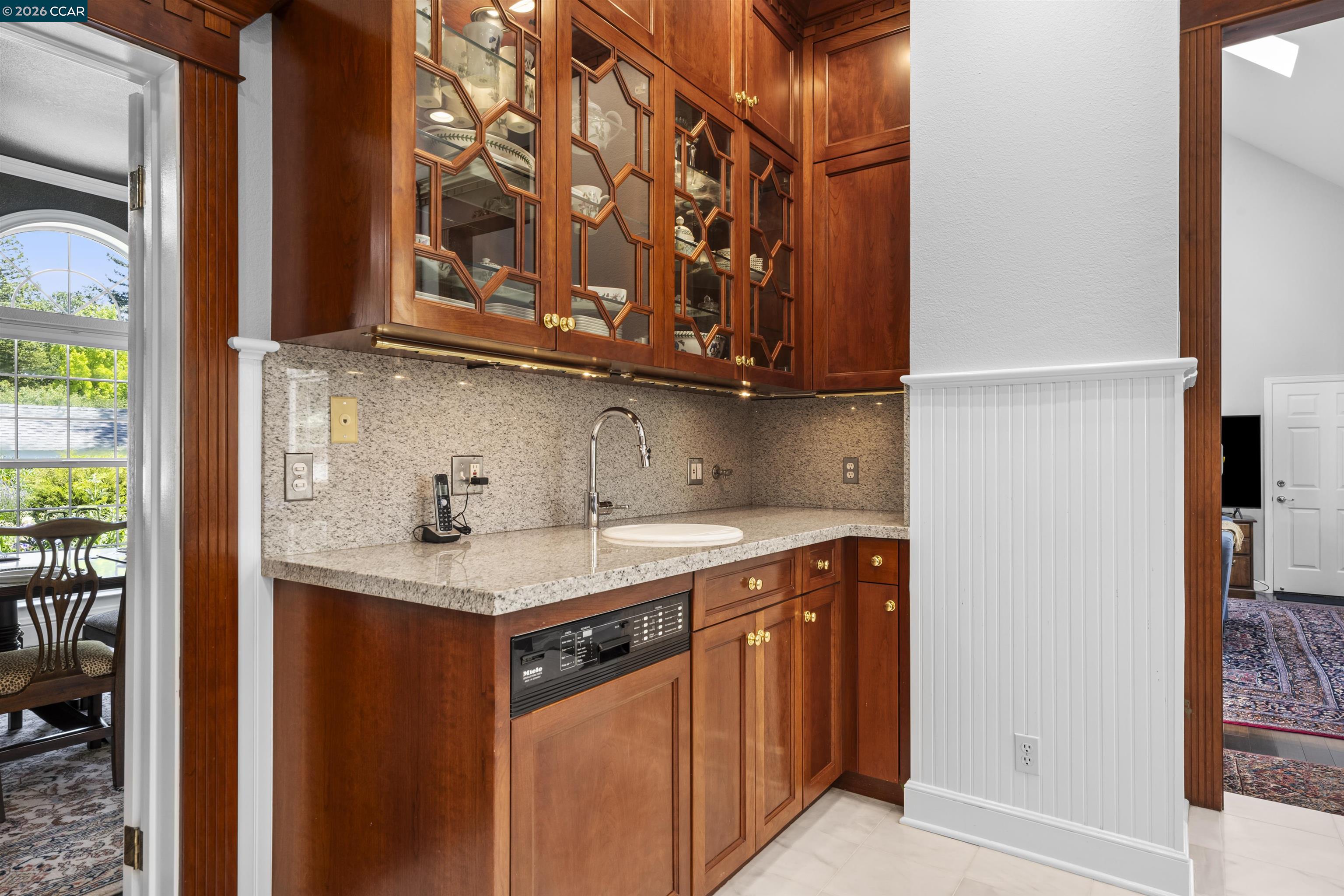 177 Oak Road Alamo, CA 94507 - Photo 13 of 85 a kitchen with a sink and a cabinets