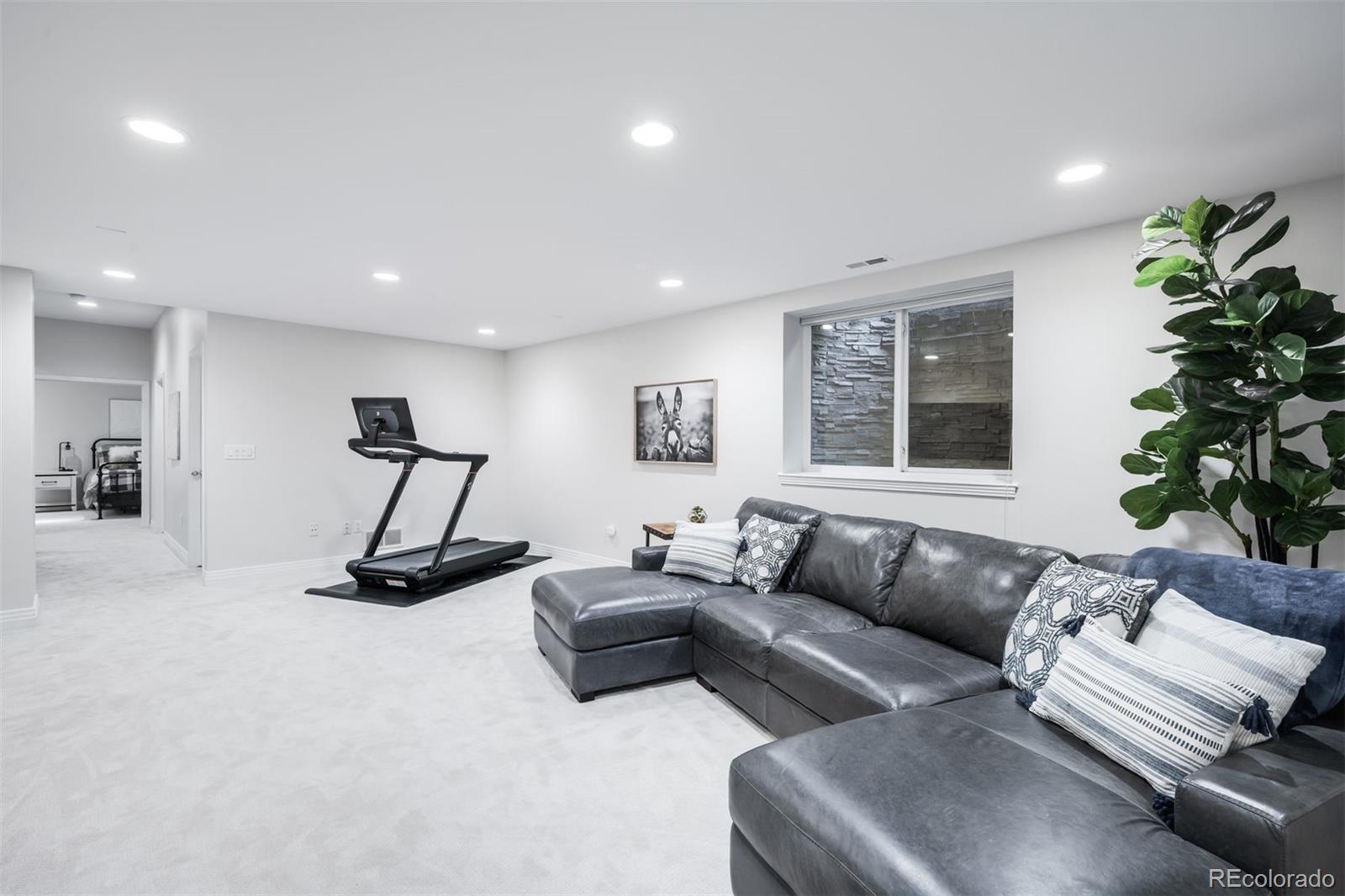 361 Detroit Street Denver, CO 80206 - Photo 41 of 46 a living room with furniture window and a potted plant