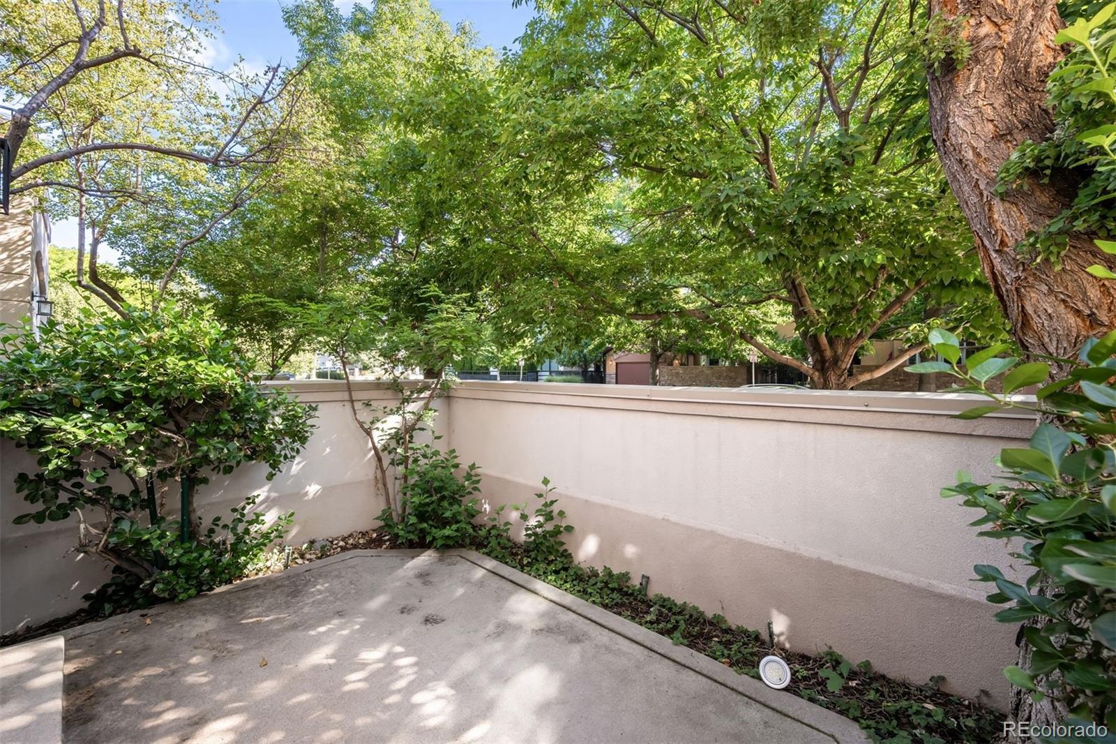 361 Detroit Street Denver, CO 80206 - Photo 45 of 46 a view of a balcony with plants