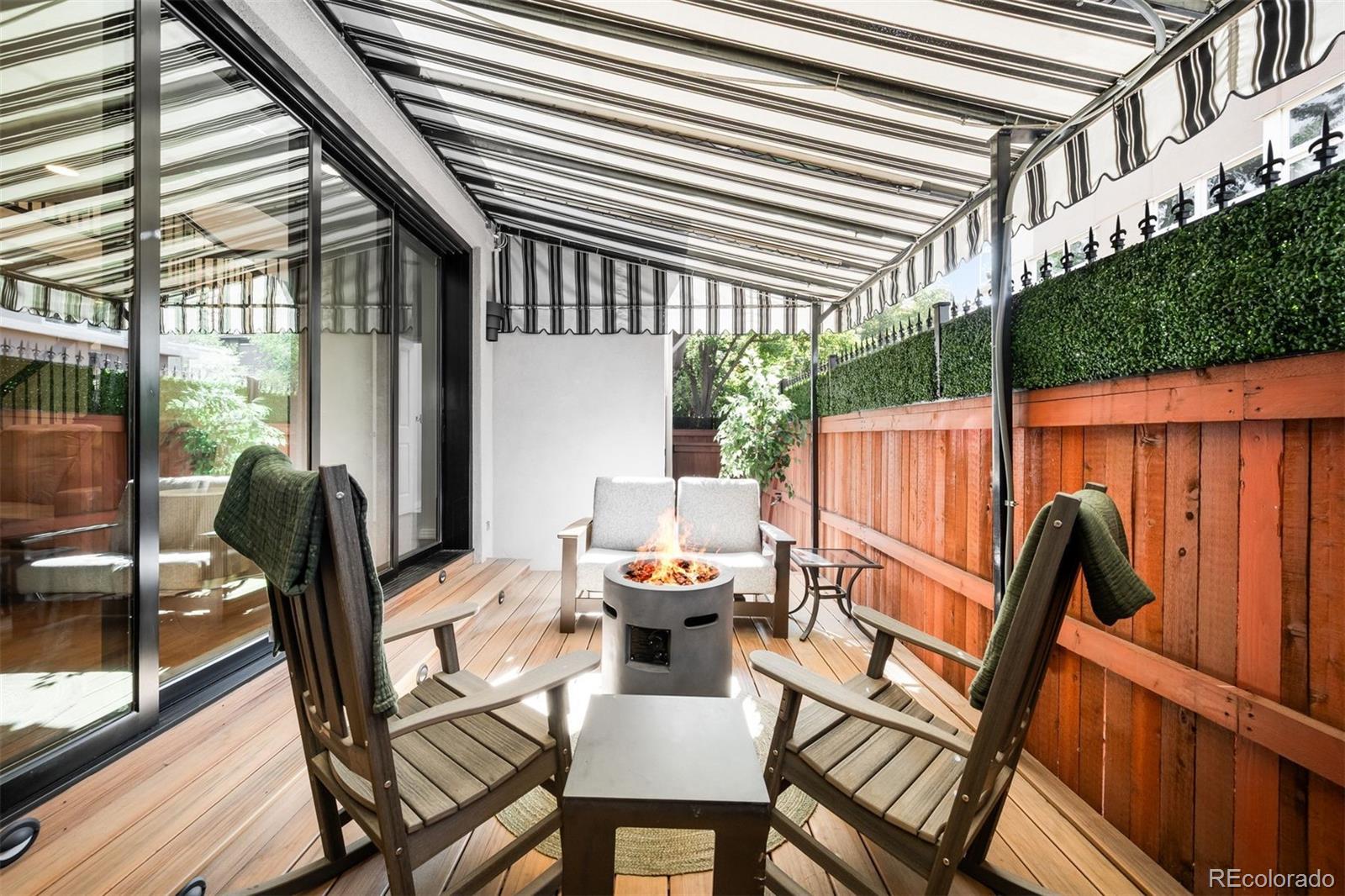 361 Detroit Street Denver, CO 80206 - Photo 7 of 46 a outdoor space with furniture