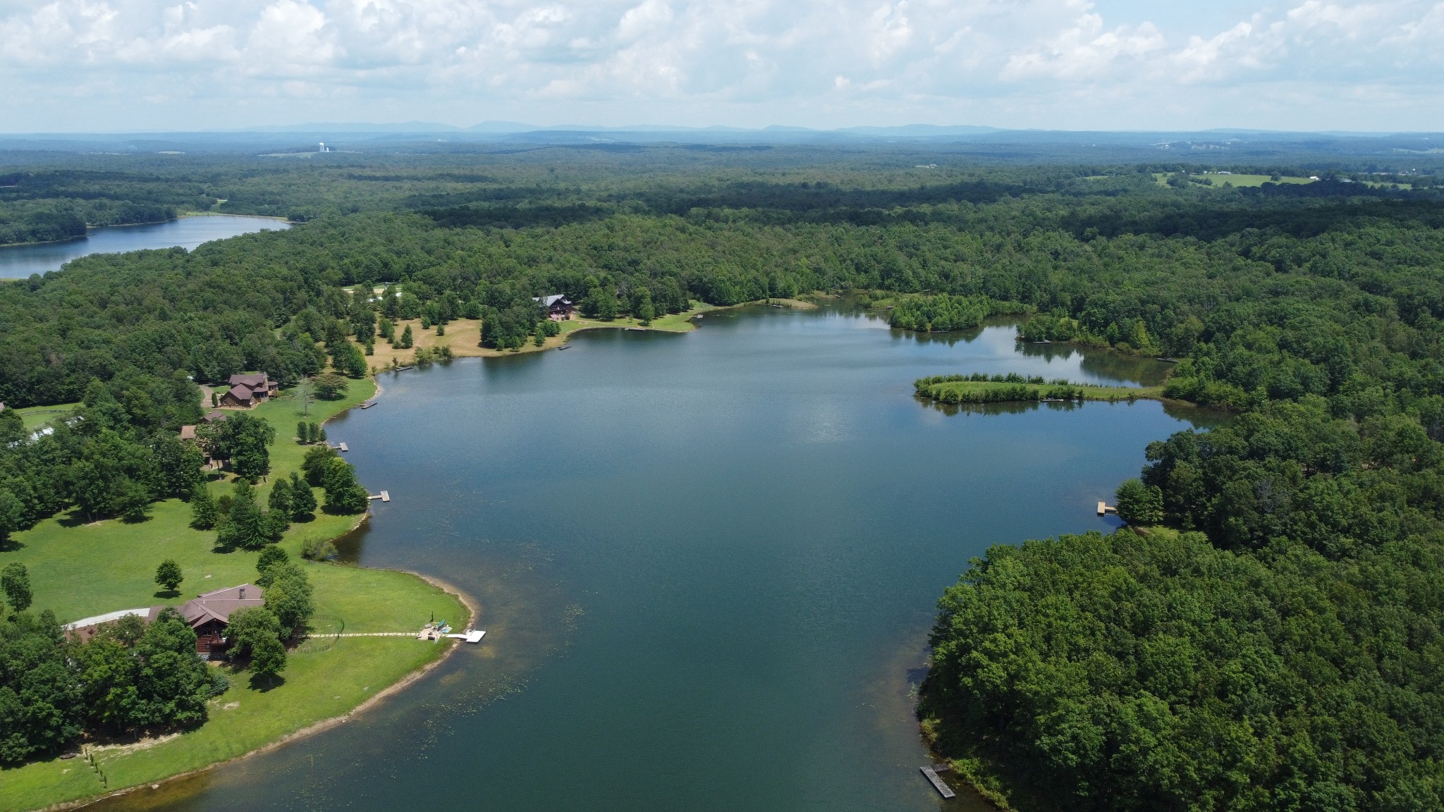 0 Long Branch Road Spencer, TN 38585 - Photo 12 of 13 an aerial view of lake and residential houses with outdoor space
