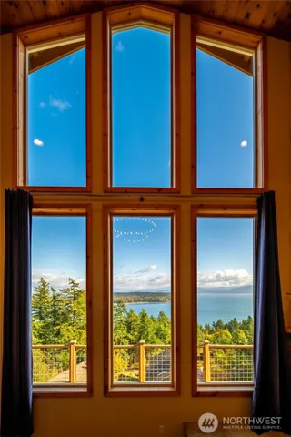 a view of front door