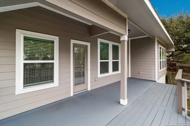 a view of a house with deck