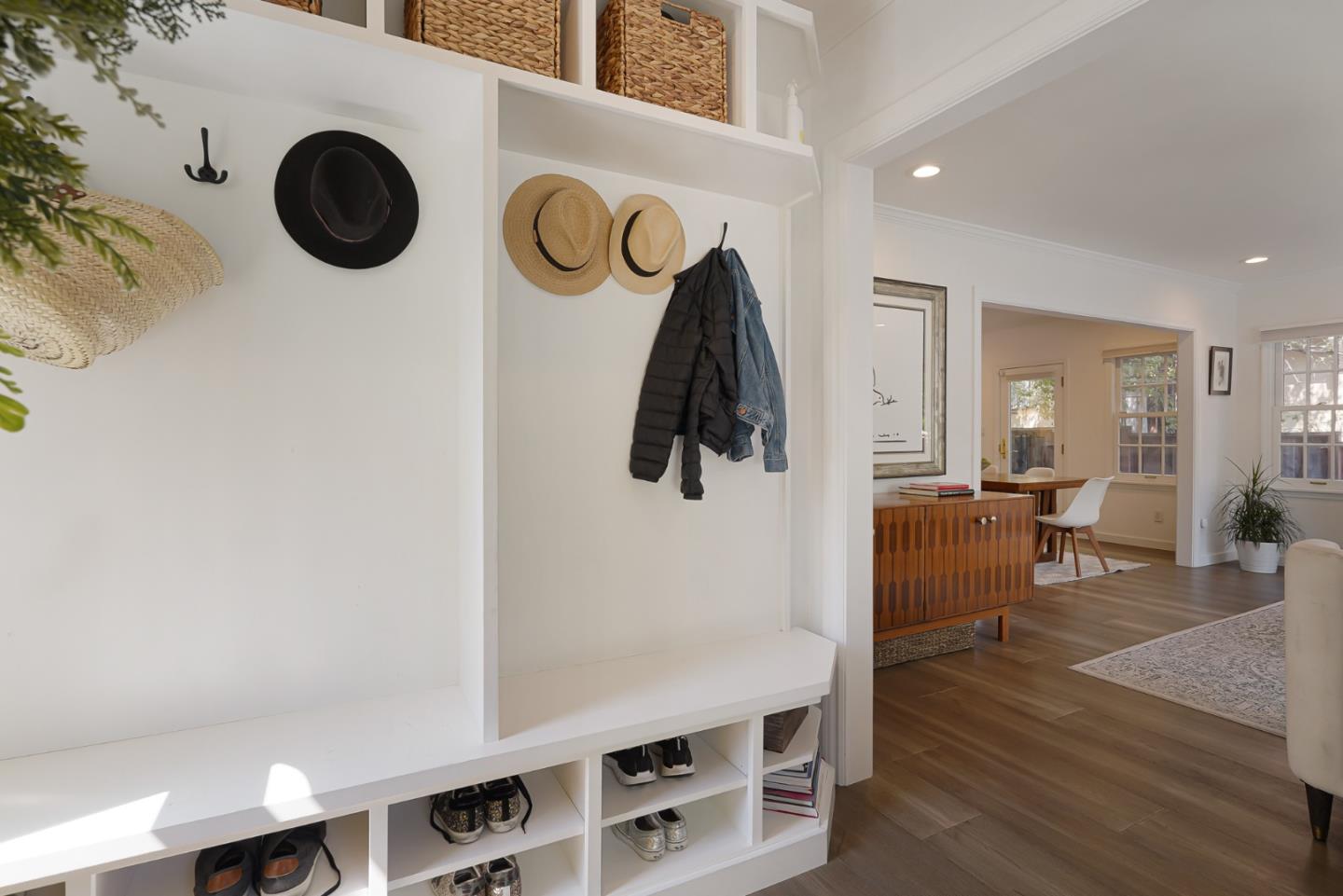 1467 Cabrillo Avenue Burlingame, CA 94010 - Photo 5 of 57 a view of entryway and hall with wooden floor