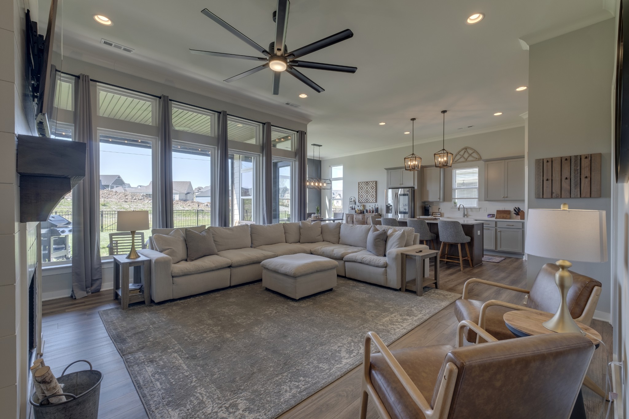 1017 Fallow Road Mount Juliet, TN 37122 - Photo 13 of 66 a living room with furniture and a large window