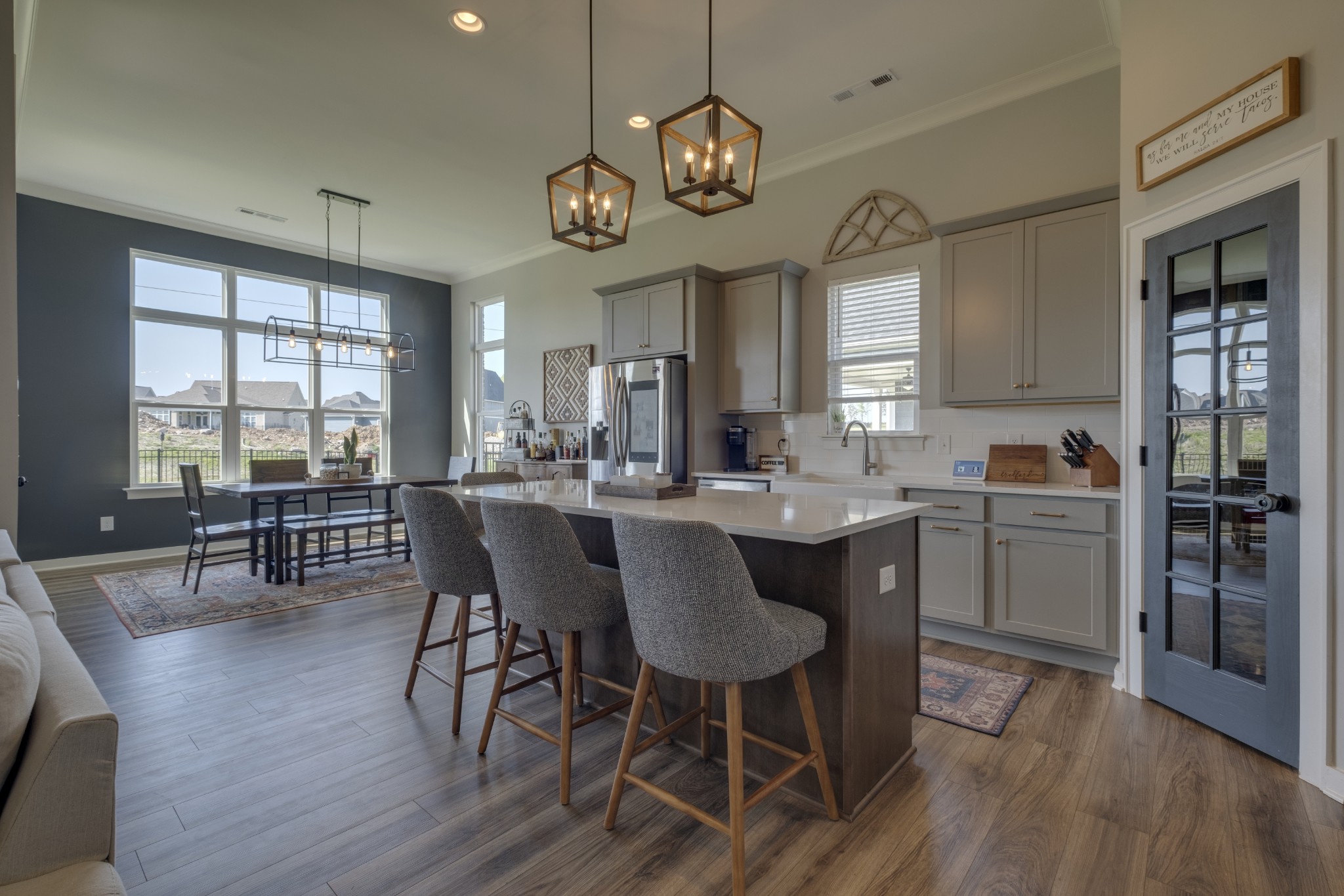 1017 Fallow Road Mount Juliet, TN 37122 - Photo 19 of 66 a view of a dining room with furniture window and wooden floor