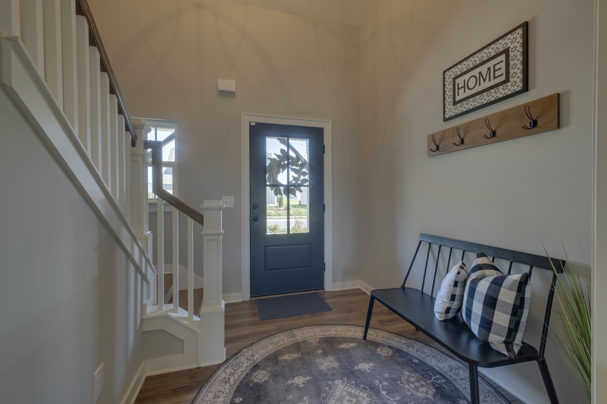 1017 Fallow Road Mount Juliet, TN 37122 - Photo 8 of 66 a view of entryway and hall with wooden floor