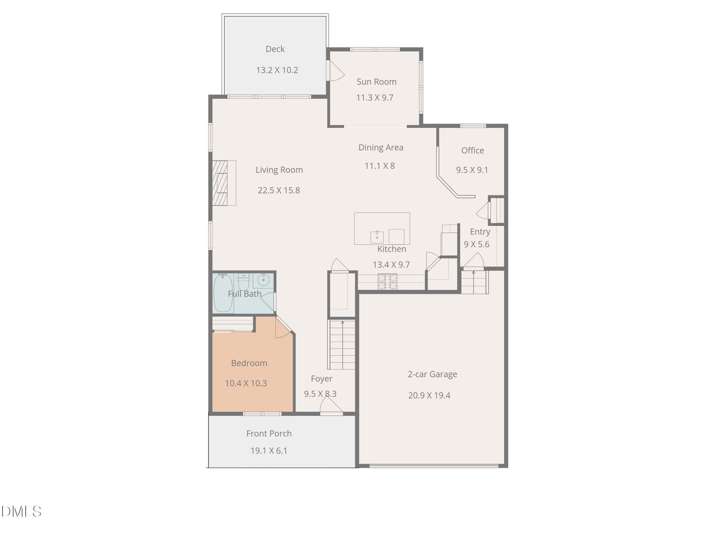 1708 Highpoint Street Wake Forest, NC 27587 - Photo 21 of 63 a picture of a floor plan