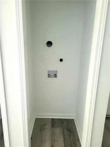 a view of a small space